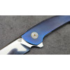 СИНІЙ ПТАХ авторський складаний ніж ручної роботи Androshchuk Knives, сталь S125V, 65 HRC, купити замовити в Україні
